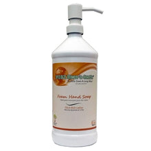 Load image into Gallery viewer, image of 32 oz foam hand soap bottle by worx clean and gentle brand