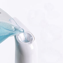 Load image into Gallery viewer, image showing how to refill liquid soap into automatic hand soap dispenser for worx clean and gentle line