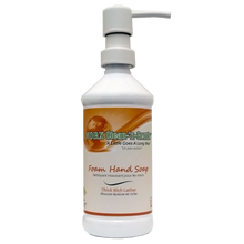 Load image into Gallery viewer, image of 13 oz foam hand soap bottle by worx clean and gentle brand